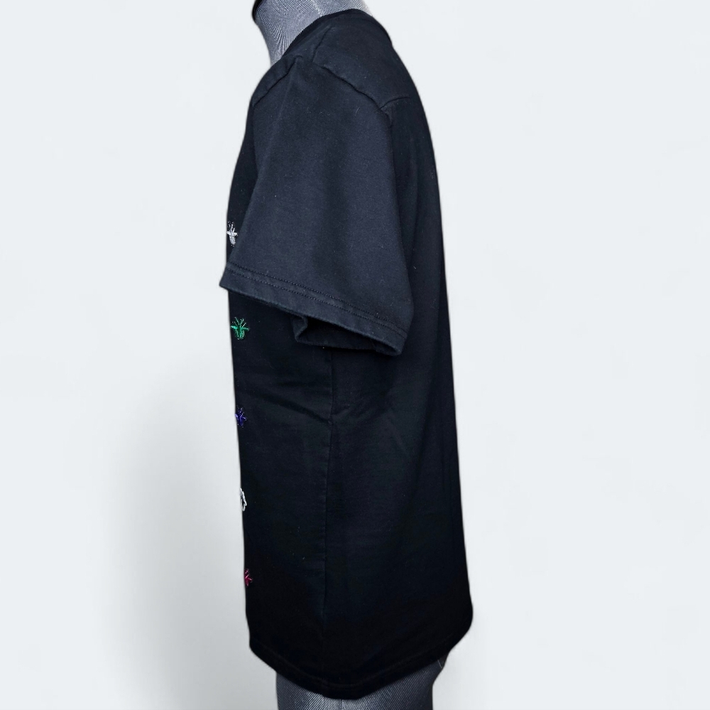 Dior | Embroidered Bee Tee | Multicolor | Sprawling Logo | Hedi Slimane | Mens - Picture 8 of 15